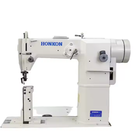 Machine à coudre à point droit à aiguille simple à entraînement direct haute vitesse HONKON HK-810D pour chaussures