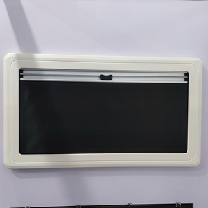 Accesorios RV Ventana de ángulo recto con pantalla de insectos Persiana enrollable RV Ventana 450*500mm para remolque de <span class=keywords><strong>autocaravana</strong></span> - Product Image 4