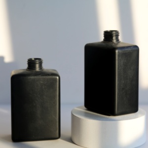 300 мл HDPE пустая Квадратная бутылка для лосьона, Экологически чистая бутылка для шампуня, геля для душа, упаковка может быть настроена с логотипом - Product Image 3