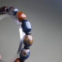 Bracelet en bois de pietersite rare, améliore la fréquence énergétique, pierre œil de tempête, quartz, bracelet en cristal d'énergie quantique