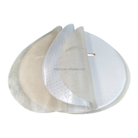 Masque facial Proyons TEA30 30gsm blanc 100% fibre de thé, contrôle du sébum, soin de la peau, beauté du visage, non-tissé spunlace sec 220x200mm