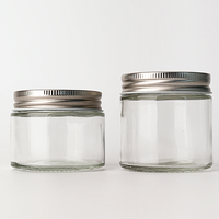 Grand pot de stockage en verre sans Bpa de 500ml 1000ml pour aliments liquides avec étiquette personnalisée