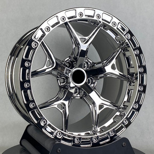 Rines Deportivos Personalizados de 17-22 Pulgadas, Pulidos y Fresados, con Sistema Beadlock, 5x112 5x120, Compatibles con Clase <span class=keywords><strong>E</strong></span>, S4, <span class=keywords><strong>BMW</strong></span> 320i, 330i, Rines Forjados Personalizados - Product Image 2