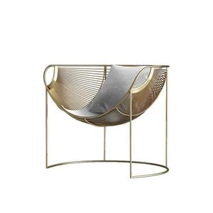 Modern Home Dining <b>Chair</b> with Comfortable Cushion Stainless Steel Frame for Bedroom Hotel Leisure-Home Living Room Lounge <b>Chair</b> - Product Image 2