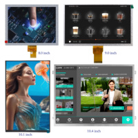 Personnalisé 4.3 5 7 8 9 10.1 11.6 12.1 12.3 15.6 26.2 Pouces Tft Lcd Ips Affichage Hd-m Modules D'écran Tactile