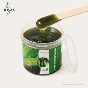 Pâte de <span class=keywords><strong>cire</strong></span> à sucre végétalienne parfumée à l'aloe vera, naturelle, 425g, en pot PP, sans bandes, pour l'épilation des poils, pour peaux sensibles - Product Image 1