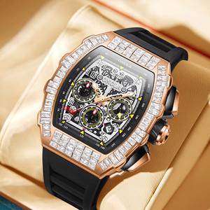 Drioshipping Fashion Design Custom Oem Your Own Brand <b>Waterproof</b> Mechanical Automatic Movement Men Luxury Watch Men <b>Wristwatches</b> - Product Image 6