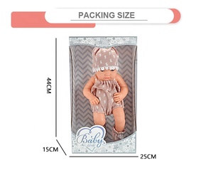Poupée Reborn en PVC de 15 pouces au design mignon et flexible pour enfants, jouet bébé réaliste - Product Image 6