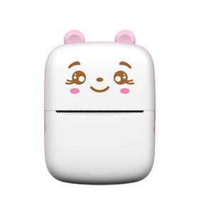 Imprimante thermique portable MINI sans fil BT 200 dpi, impression de <span class=keywords><strong>photos</strong></span>, d'étiquettes, de mémos, de questions incorrectes avec câble USB, imprimante portable - Product Image 1