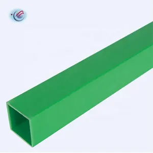 Custom Plastic PVC ABS HDPE PP Square Tube