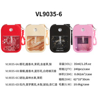 Parfum de poche mini carte 35 ml de haute qualité pour femmes, vente en gros, sur mesure, spray, Cologne, lait, patchouli, agrumes