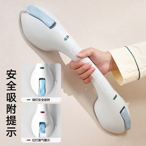 Barre d'appui pour salle de bain à ventouse, capacité de charge 100 kg, installation sans perçage, pour toilettes et baignoire, poignée de sécurité - Product Image 2