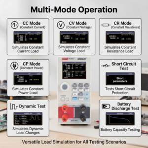 UNI-T UTL8211 + UTL8212 + a doppio canale ad alta precisione compatto CC Tester di carico elettronico di prova di corrente di <span class=keywords><strong>alimentazione</strong></span> - Product Image 4