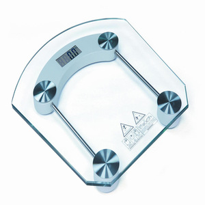 Báscula Corporal Electrónica en Forma de Abanico con Función de IMC, Logotipo Personalizable, Báscula de Vidrio Imprimible, Regalo Promocional - Product Image 5