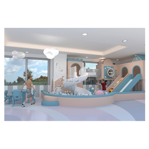 Cao cấp nhỏ trong nhà chơi mềm chơi với bóng hồ bơi và Slide cho sân chơi trong nhà, nhà hàng và trung tâm Giáo Dục Sớm - Product Image 6