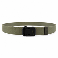 Ceinture décontractée en nylon pour homme avec boucle automatique réglable en alliage, 100-125 cm, imprimée par transfert thermique