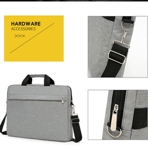 Bolso para ordenador portátil nuevo con logotipo personalizado al por mayor, maletín para portátil de <span class=keywords><strong>13</strong></span>/14/15 <span class=keywords><strong>pulgadas</strong></span>, diseño sencillo, bolso portátil de poliéster para ordenador portátil - Product Image 5