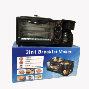 En Existencia, Máquina para Desayunos 3 en 1, Horno Eléctrico para Cocinar <span class=keywords><strong>Cereales</strong></span> con Función <span class=keywords><strong>de</strong></span> <span class=keywords><strong>Tostadora</strong></span> para Sándwiches y Hogares - Product Image 6