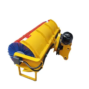 Newtrend Excavator Sweeper Excavator Attachment Snow Brush From China Supplier