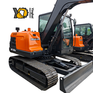 Factory direct sales of DEVELON <b>8</b>-ton mini excavators; hot-selling DEVELON DX80D tracked mini excavators available <b>now</b>. - Product Image 2