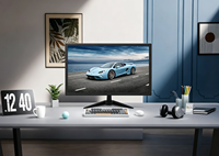 Écran d'ordinateur de bureau LCD OEM personnalisé de 23,8 pouces, 1920*1080 1K FHD 75HZ, écran fin, moniteur de bureau