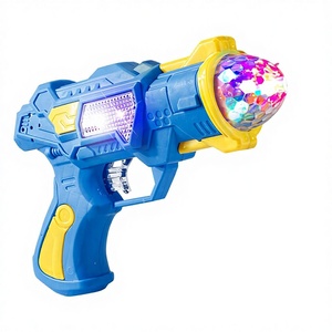 Pistola de Juguete Eléctrica Luminosa de Siete Colores con Música Intermitente, Material Plástico - Product Image 1