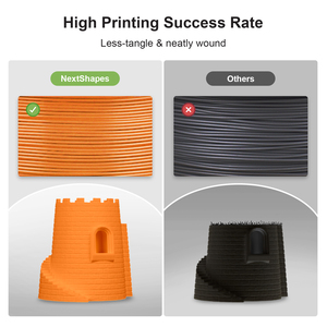Filamento para Impresora 3D NextShapes Sin Bobina, 1.75mm, Filamento PLA Ecológico, PLA/ABS/<span class=keywords><strong>PETG</strong></span>/ASA/TPU, 1KG/ROLLO, Varillas de Plástico, Filamento PLA - Product Image 3