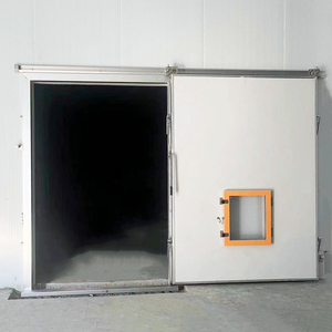 100/120/150mm CA <span class=keywords><strong>porte</strong></span> de stockage à froid avec système de contrôle automatique <span class=keywords><strong>porte</strong></span> à atmosphère contrôlée couleur acier chambre froide <span class=keywords><strong>porte</strong></span> coulissante - Product Image 1