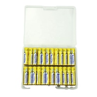 Raymax Directement OEM LR6 AA 24PACK Value Pack Boîte en plastique AM3 1.5V AA Piles alcalines