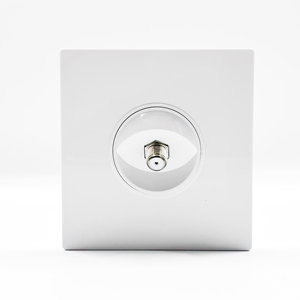 Plaque murale A6 en acier bronze pour port satellite incliné, type F, pour transmission de signal <span class=keywords><strong>TV</strong></span> satellite - Product Image 4