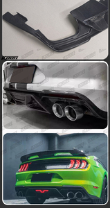 ICOOH Racing GT500 Style Kit de carrosserie en Fiber de carbone diffuseur de lèvre arrière pour Ford <span class=keywords><strong>Mustang</strong></span> 2018-2020 - Product Image 2