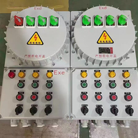Boîtier de distribution en acier inoxydable ignifuge IP55, panneaux de commande de signalisation industrielle pour sites miniers