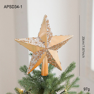 Velvet Star Ornament Decorative Christmas <strong>Tree</strong> <strong>Topper</strong> Red Velvet Christmas <strong>Tree</strong> Star Glitter Christmas <strong>Tree</strong> Star <strong>Topper</strong> - Product Image 6
