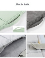 Sacs de rangement en peluche portables étanches pour iPad 11 13 pouces Lenovo Huawei Tablet Sleeve Pouch Bag Shock Laptop Sleeve