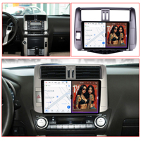 Autoradio DVD Lecteur Multimédia Android 14 120W X 6CH Série Katana pour TOYOTA PRADO 2010-2013 8+256GB Navigation DVD
