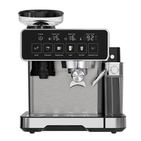 Cafetera Espresso Aifa de 20 Bares, Cafetera Profesional PID, Cafetera Espresso Digital Inteligente con Molinillo