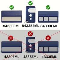 Télécommande de porte de garage Motorlift 94335E 1A5478 132B2372 D-66793 GC844 CG844 MERLIN MR800A MR850