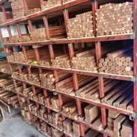 Fourniture de barres en cuivre T1, barres rondes en cuivre et cuivre T1 personnalisable et disponible en petites quantités