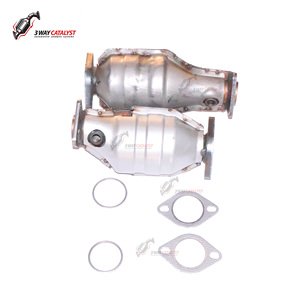 Pièces accessoires personnalisables de convertisseur catalytique de <span class=keywords><strong>catalyseur</strong></span> à trois voies conçues spécifiquement pour Nissan Patrol - Product Image 4