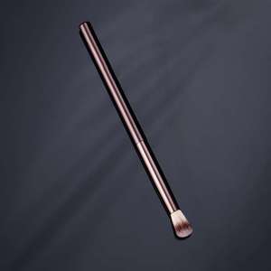 Pinceau illuminateur HG4 Flame 16 mm, poils synthétiques, manche en aluminium, pinceau de mélange pour blush, outil de maquillage - Product Image 4