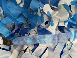 Sturdyarmor-sombrilla ligera de camuflaje azul marino, rollo a granel, decoración para fiesta, acampada, con respaldo de malla - Product Image 4