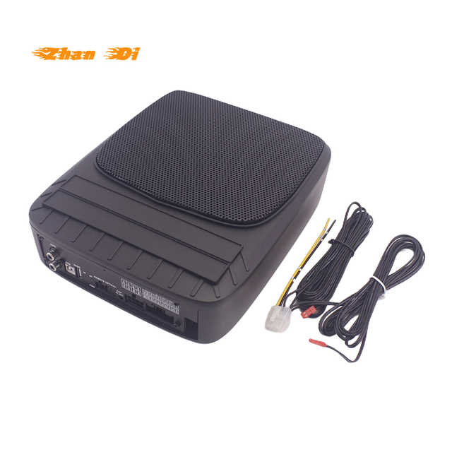 Factory Wholesale 6.5 Inch Strong Active Slim Subwoofer With DSP 12V DC Car Audio Under Seat High Performance Vehicle