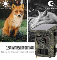 Caméra de chasse solaire 8K ODM/OEM avec détection de mouvement PIR, déclenchement 0,3s, vision nocturne 940nm, IP67 – Vente en gros