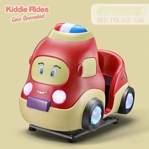 New Children Electric Coin Glass Fiber Reinforced Plastic MP5 Car Swing Machine Train Game Machine Kiddie Ride - Product Image 5
