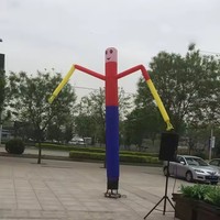 Structure gonflable publicitaire de haute qualité de 3 m à une seule jambe pour Air Dancers, fabriquée par des grossistes