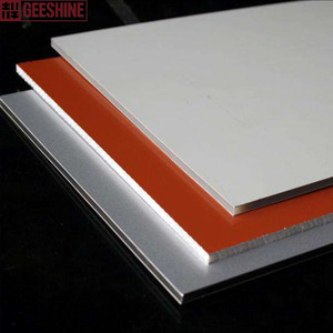 Hai bên màu trắng không gián đoạn nhôm Composite Panels ACP tường tấm ốp/phân vùng <span class=keywords><strong>ACM</strong></span> - Product Image 3