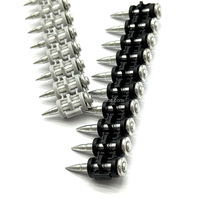 Clous à gaz collés Bx3 gris-noir 3.0x19mm 22mm 25mm 27mm 29mm pour fixation rapide dans le béton et l'acier