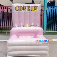 Vente directe d'usine, jeu de tir gonflable de qualité commerciale en PVC, jeu de classement, cibles flottantes de carnaval, installation facile