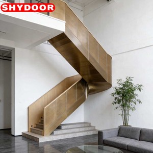 Rampe d'escalier en <span class=keywords><strong>cuivre</strong></span> sur mesure de luxe pour les travaux d'ingénierie de construction résidentielle haut de gamme - Product Image 2