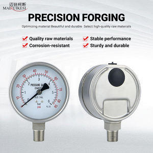 Y100BF Desempenho Estável Vacuum Resistência ao Choque Negativo Óleo de Água 1-2000 <span class=keywords><strong>bar</strong></span> Manômetro - Product Image 4